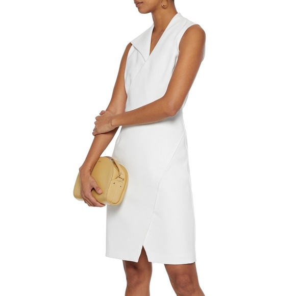 Elie Tahari Elodie Sleeveless V-Neck Sheath Dress - Picture 3 of 16